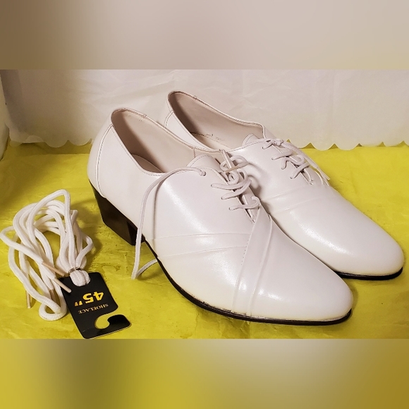 Madison Ave White Leather Men Shoes main image 5